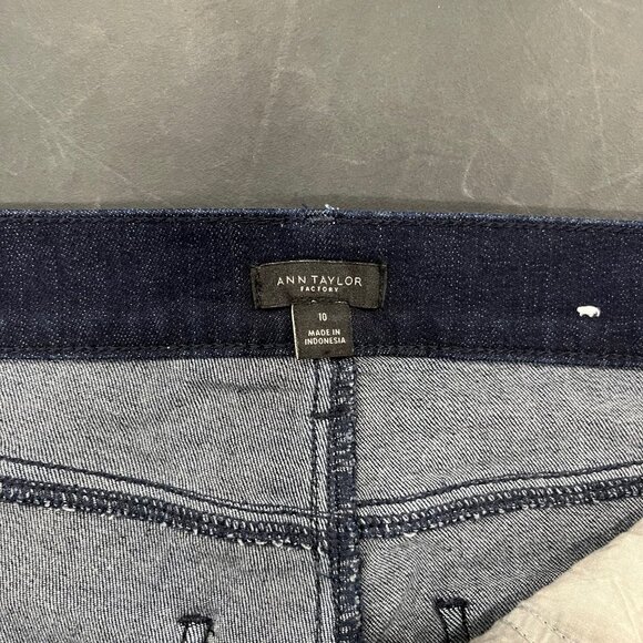 Ann Taylor, black denim - Picture 3 of 4